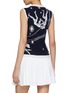 Back View - Click To Enlarge - THOM BROWNE - Olympic Constellation Intarsia Cashmere Vest