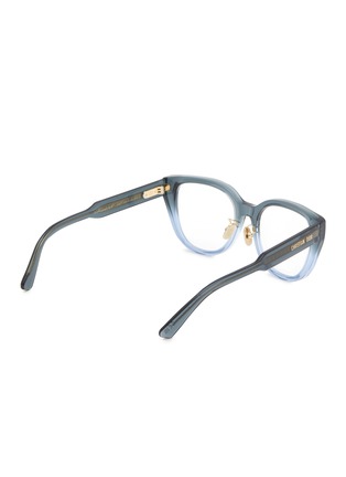 Figure View - Click To Enlarge - DIOR - Diorprismeo B1F Acetate Angular Optical Glasses