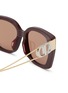 Detail View - Click To Enlarge - DIOR - 30Montaigne S13F Square Acetate Sunglasses