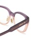 Detail View - Click To Enlarge - DIOR - Diorprismeo B1F Acetate Angular Optical Glasses