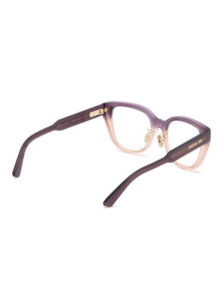 Figure View - Click To Enlarge - DIOR - Diorprismeo B1F Acetate Angular Optical Glasses