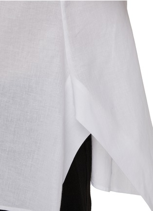  - YOHJI YAMAMOTO - Flared Back Cotton Shirt