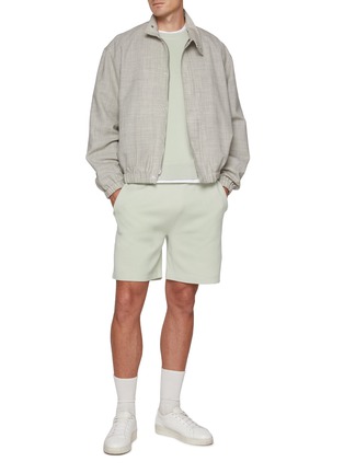 Figure View - Click To Enlarge - THEORY - Contrast Drawstring Sweatshorts