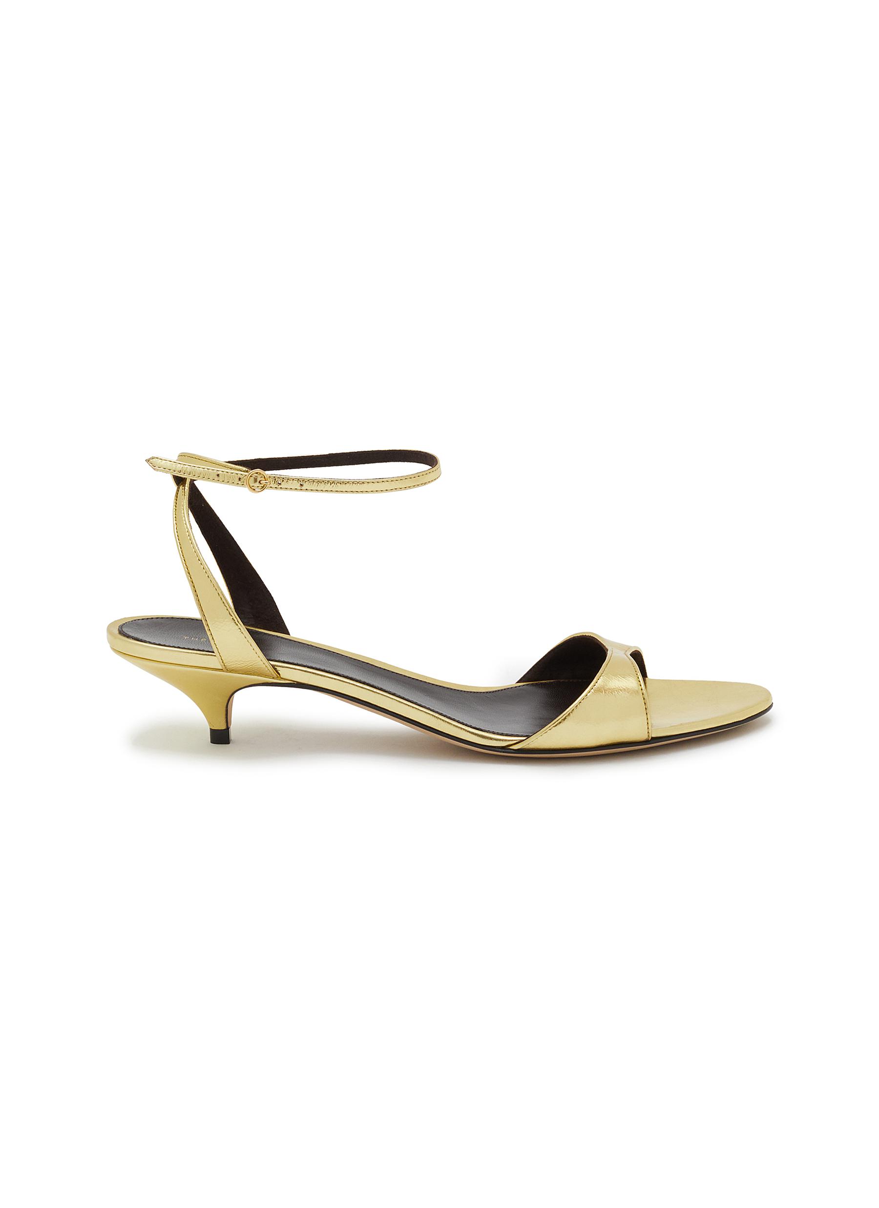 THE ROW | Vika 35 Ankle Strap Leather Sandals | Women | Lane THE ROW | Vika 35 Ankle Strap Leather Sandals | Women | Lane