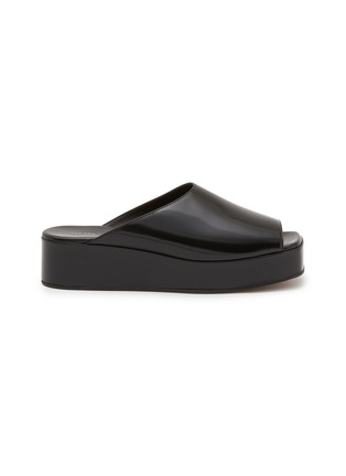 Main View - Click To Enlarge - THE ROW - Emi Calfskin Platform Mules