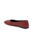 Detail View - Click To Enlarge - THE ROW - Flat Square Leather Ballet Flats