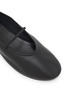 Detail View - Click To Enlarge - THE ROW - Elastic Leather Ballet Flats