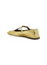 Detail View - Click To Enlarge - THE ROW - Square T-Strap Leather Mary Jane Flats