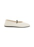 Main View - Click To Enlarge - THE ROW - Elastic Leather Ballet Flats