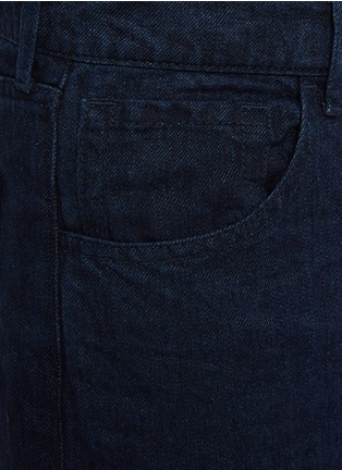  - THE ROW - Hartley Dark Wash Linen Jeans