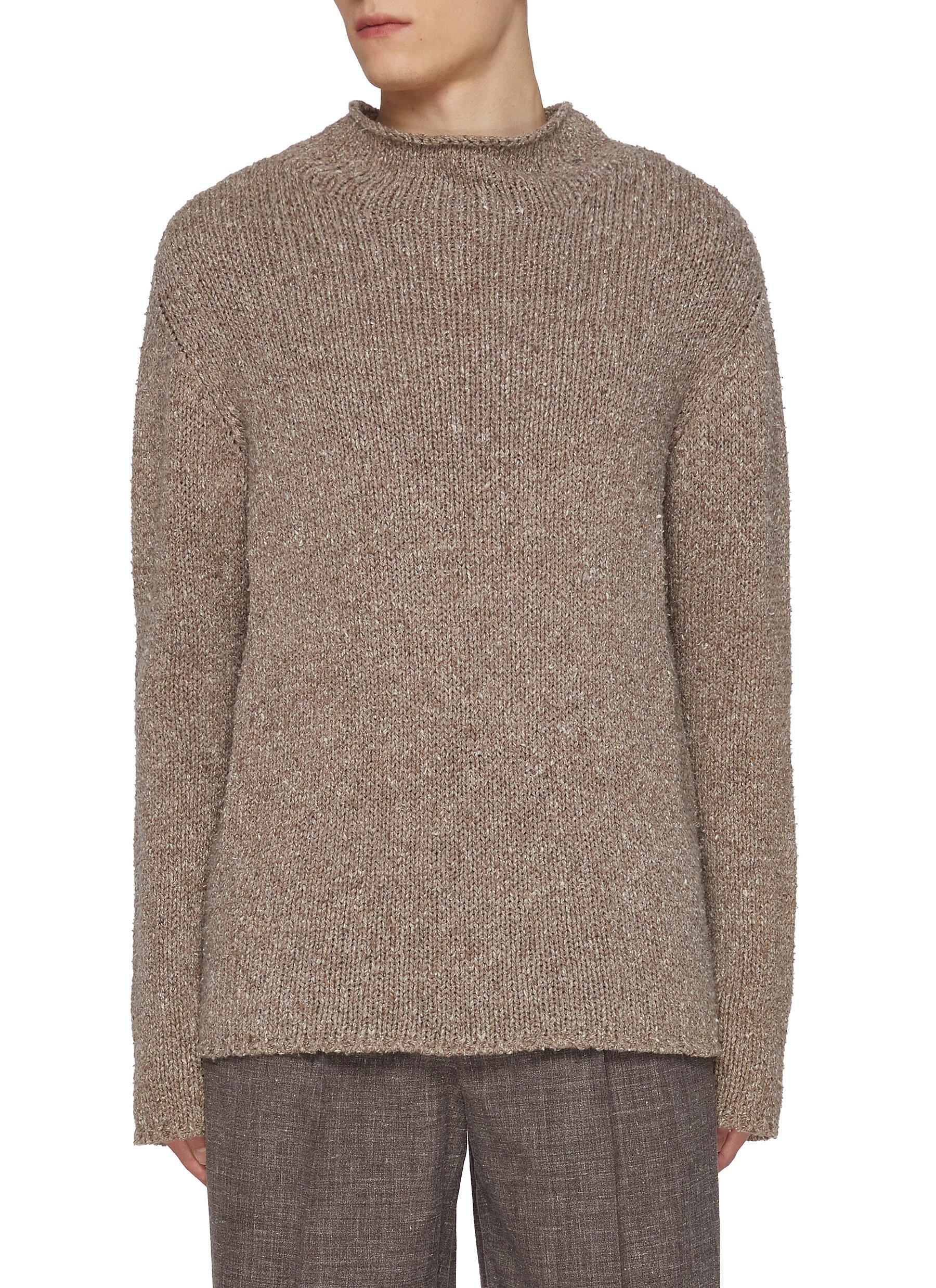 THE ROW | Ryoko Curled Neck Cotton Sweater | Men | Lane Crawford