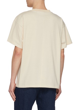 Back View - Click To Enlarge - THE ROW - Sato Cotton T-shirt