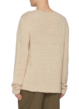 Back View - Click To Enlarge - THE ROW - Kalen Cotton Knit Sweater