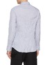 Back View - Click To Enlarge - BOTTEGA VENETA - Crushed Stripe Cotton Shirt