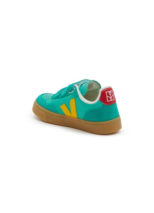 Detail View - Click To Enlarge - VEJA - x The Campamento V-90 Leather Toddler's Sneakers