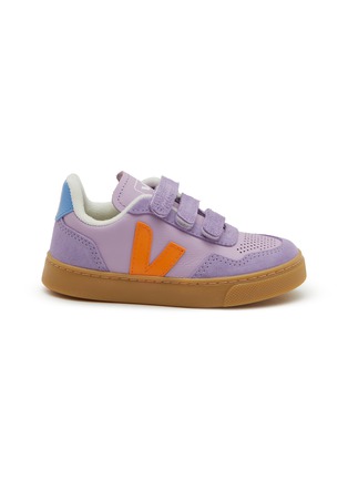 Main View - Click To Enlarge - VEJA - x The Campamento V-90 Leather Toddler's Sneakers