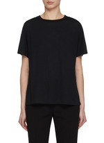 THE ROW / Tシャツ/XS/レーヨン/BLK/W5851-CA-1CA THE ROW | Rubis T-shirt | Women | Lane Crawford