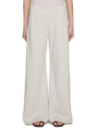 Main View - Click To Enlarge - THE ROW - Gala Elasticated Silk Linen Pants