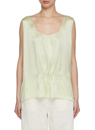 Main View - Click To Enlarge - THE ROW - Dinara Sleeveless Silk Top