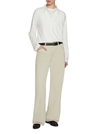 Figure View - Click To Enlarge - THE ROW - Roddie Cotton Silk Polo Shirt