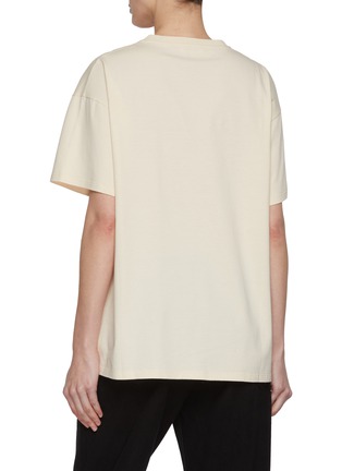 Back View - Click To Enlarge - THE ROW - Nadina Oversized Cotton T-shirt