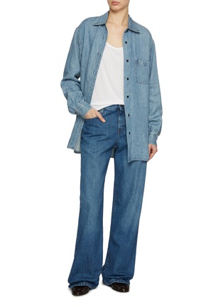 Figure View - Click To Enlarge - THE ROW - Eglitta Medium Wash Jeans