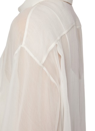  - THE ROW - Nesson Sheer Cupro Shirt