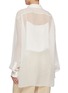 Back View - Click To Enlarge - THE ROW - Nesson Sheer Cupro Shirt