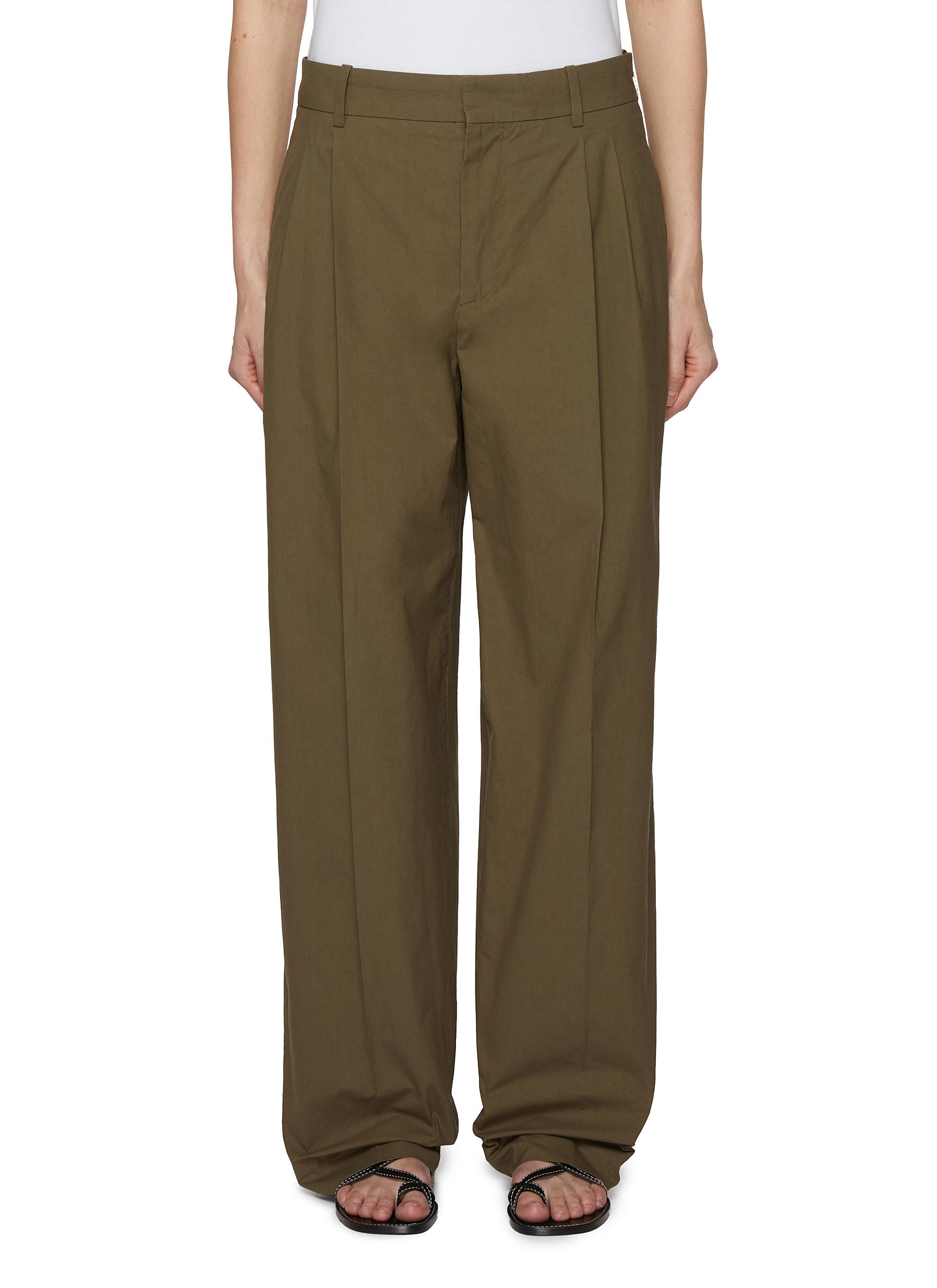 【THE ROW】Lilas パンツ THE ROW | Lilas Cotton Pants | Women | Lane Crawford