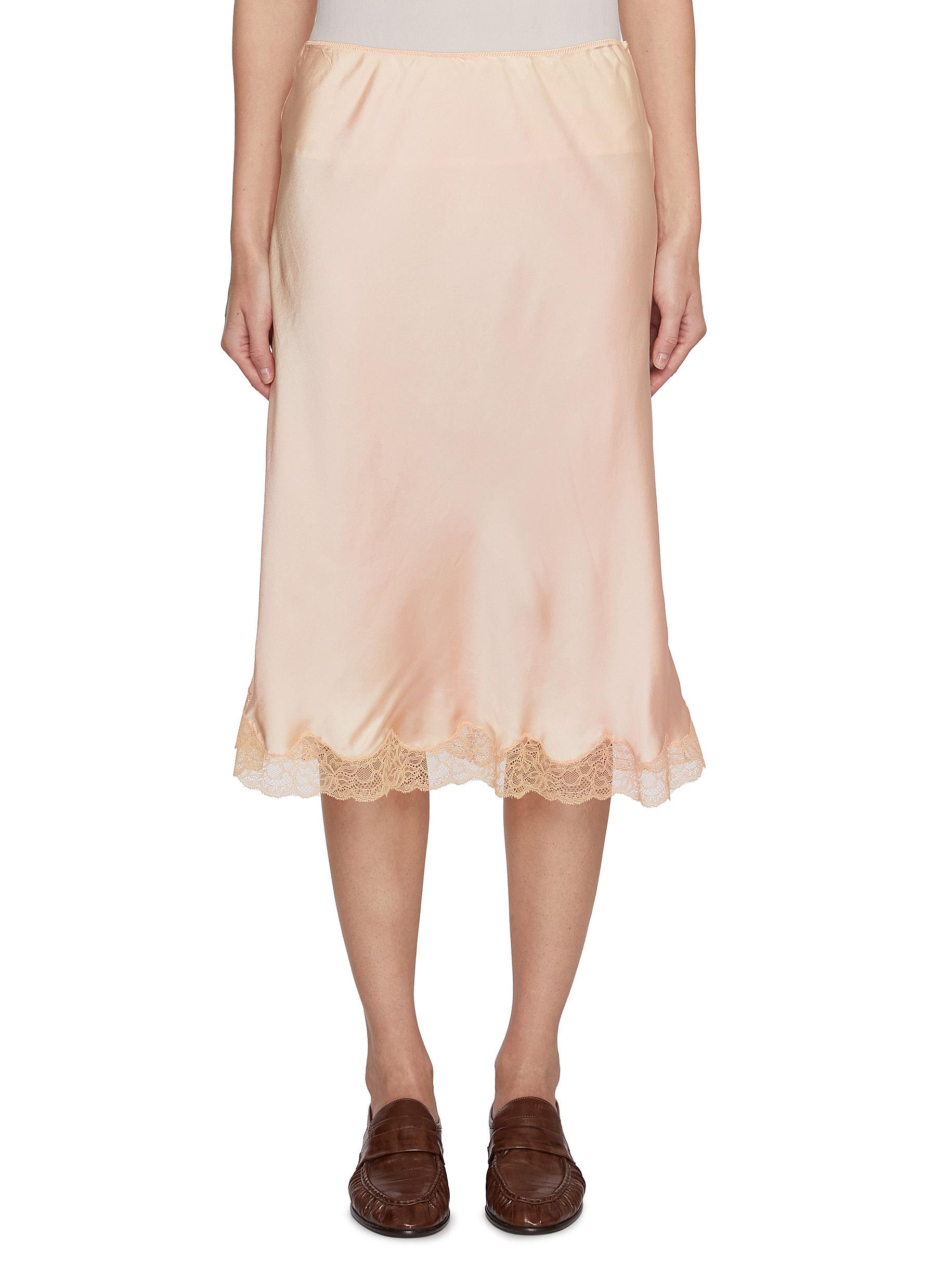 THE ROW | Irene Silk Skirt | Women | Lane Crawford