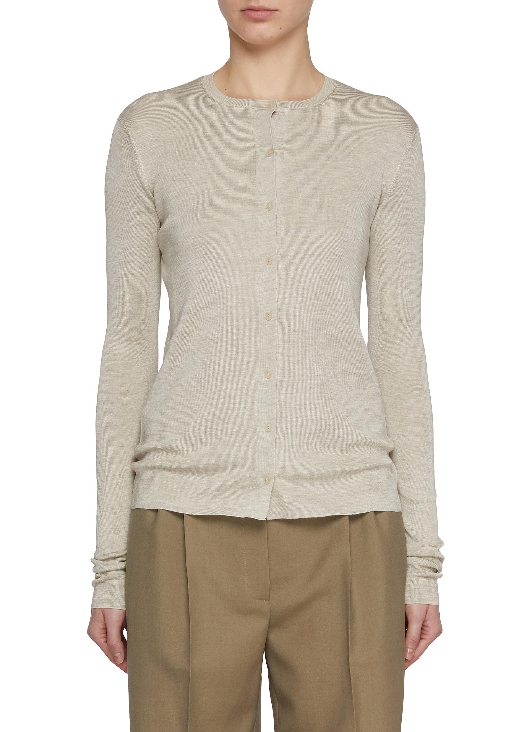 THE ROW | Josette Silk Cardigan | Women | Lane Crawford