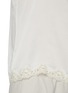  - THE ROW - Kilari Lace Hem Sleeveless Silk Cotton Blend Top