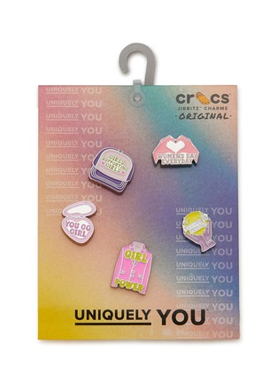 Main View - Click To Enlarge - CROCS - International Women Day Jibbitz Charm — Set Of 5