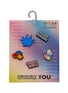 Main View - Click To Enlarge - CROCS - Celebrate Holi Jibbitz Charm — Set Of 5