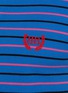  - BALENCIAGA - Striped Fitted Cotton Polo Shirt