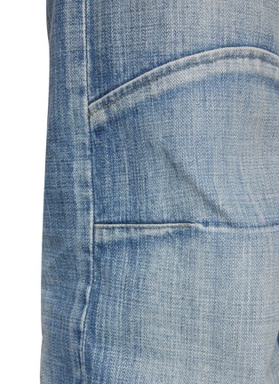  - BALENCIAGA - Low Rise Straight Leg Paneled Denim Jeans