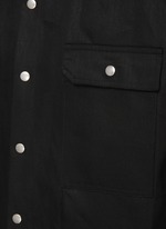 ジャケット・アウター Rick Owens linen coach jacket Track jacket Rick Owens DRKSHDW - Sateen Long Sleeve PJ