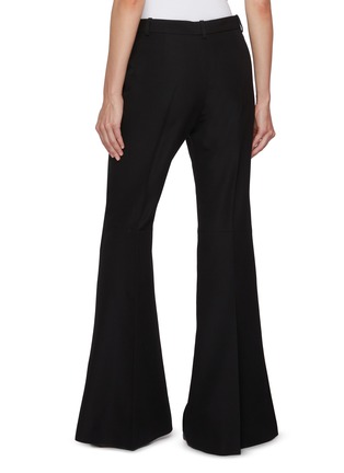 Back View - Click To Enlarge - BALENCIAGA - Flared Wool Pants