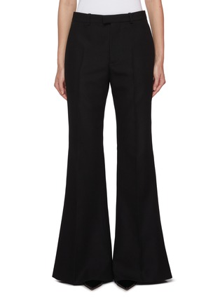 Main View - Click To Enlarge - BALENCIAGA - Flared Wool Pants