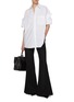 Figure View - Click To Enlarge - BALENCIAGA - Flared Wool Pants