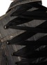  - BALENCIAGA - Lace Up Back Denim Jacket
