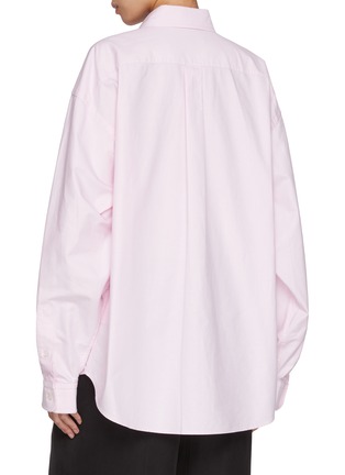 Back View - Click To Enlarge - T BY ALEXANDER WANG - Oversized Boyfriend Shirt