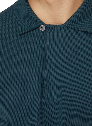  - ZEGNA - Cotton Polo Shirt