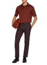 Figure View - Click To Enlarge - ZEGNA - Linen Polo Shirt