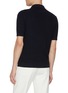 Back View - Click To Enlarge - ZEGNA - Open Collar Cotton Polo Shirt