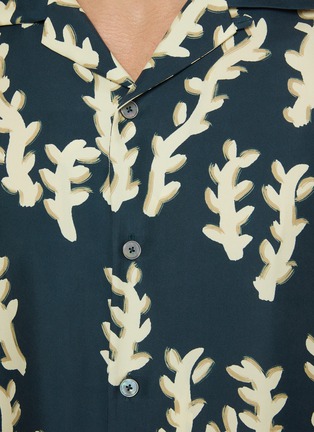  - ZEGNA - Printed Short Sleeve Shirt