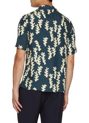 Back View - Click To Enlarge - ZEGNA - Printed Short Sleeve Shirt