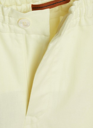  - ZEGNA - Creased Front Linen Pants