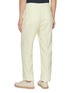 Back View - Click To Enlarge - ZEGNA - Creased Front Linen Pants
