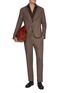 Figure View - Click To Enlarge - ZEGNA - Linen Suit Pants